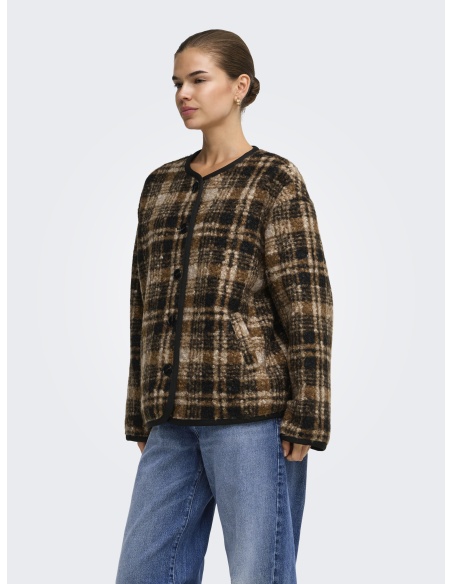 Veste Bouclette Toasted Coconut ONLANNI ONLY - 3 | MULHERES